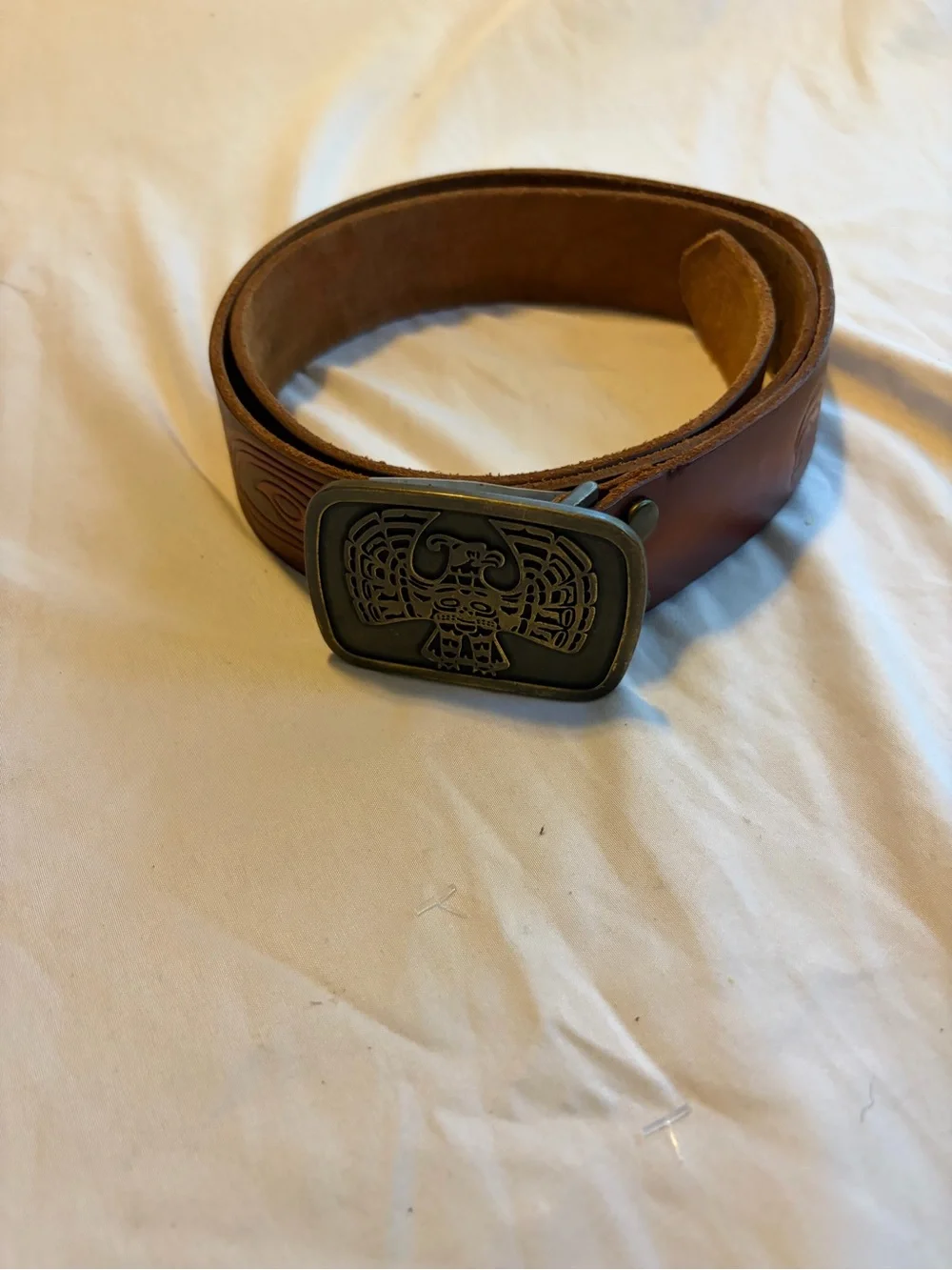 Lucky Brand Leather Belt – Size 42 – Brown